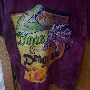 Dinosaurs and Dragons Tshirt from The Mountain Size Small